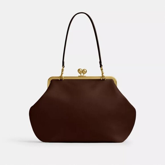 BNIB NWT Authentic Coach Kisslock Framebag - Picture 2 of 6